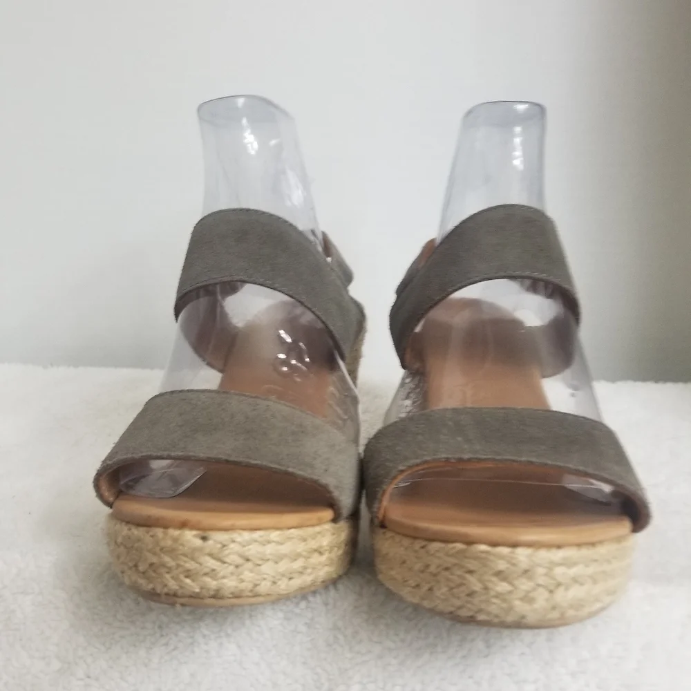 Garnet Hill Suede Espadrilles